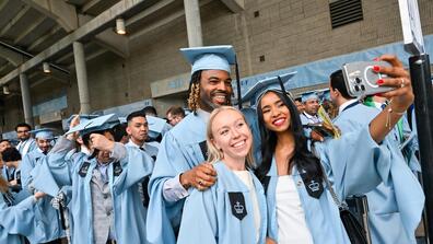 SIPA students celebrate at Class Day 2024.