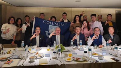 SIPA’s Thomas Christensen joins Taiwan Alumni for Breakfast, Conversation