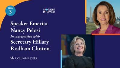 Headshot of Nancy Pelosi and Hillary Clinton