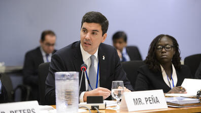 Santiago Peña was elected President of Paraguay. Photo by Creative Commons. 