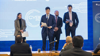 cyber 9-12 winners present