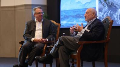Richard Williams and Joseph Stiglitz spoke at an Oct. 2 conference sponsored by SIPA and the Federal Reserve Bank of New York.