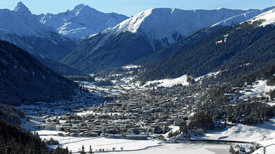 Davos snow. Photo by Creative Commons.