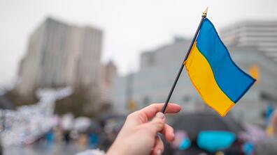 Image of Ukrainian flag