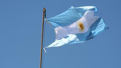 Argentina flag. Photo by Creative Commons. 
