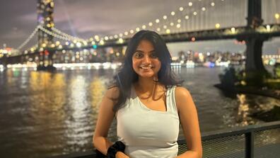 Student Leader Janvi Manek