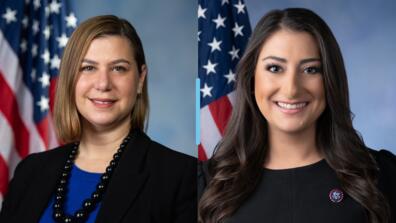 Elissa Slotkin MIA ‘03 & Sara Jacobs MIA '12