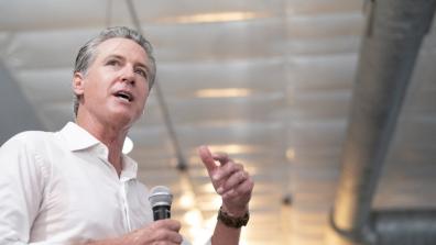 Gavin Newsom's Reaction as Top Democrat Hints at Governor's 2028 Run