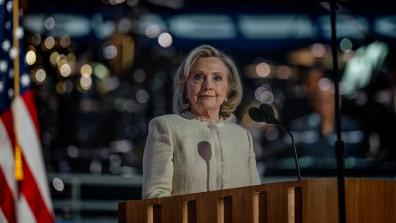 Hillary Clinton Sees a Dangerous Moment for Women’s Rights, and Democracy