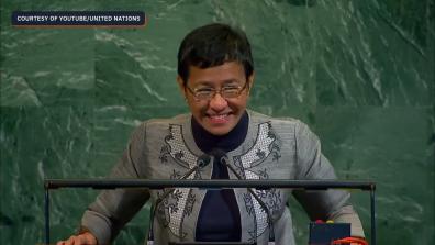 Maria Ressa at UNGA