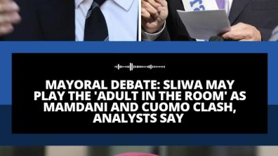 Mayoral Debate: Sliwa May Play the 'Adult in the Room' as Mamdani and Cuomo Clash, Analysts Say