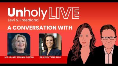 Unholy Live NYC: A conversation with Hillary Rodham Clinton and Dr. Keren Yarhi-Milo