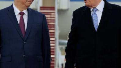 Xi Jinping and Donald Trump