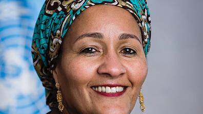 Amina J. Mohammed, deputy secretary-general of the United Nations