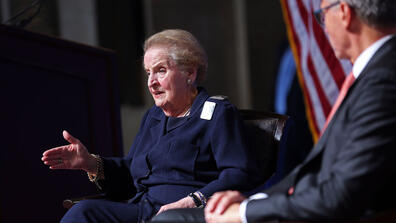 Madeleine Albright, former U.S. secretary of state.