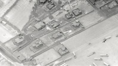 Footage of airstrikes in Iraq and Syria