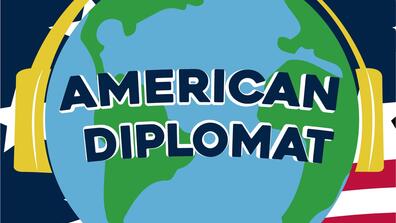 Logo of the American Diplomat podcast