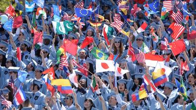 SIPA students at Columbia Commencement