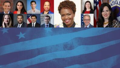 collage — selection of SIPA faculty and alumni who have joined the Biden administration.