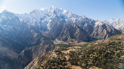 Image of a mountain region