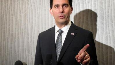 When Scott Walker was governor of Wisconsin, he gutted public-employee unions. 