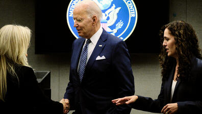 Image of President Joe Biden from a formal event