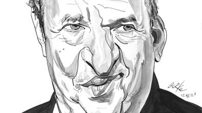 Illustration of Larry Summers