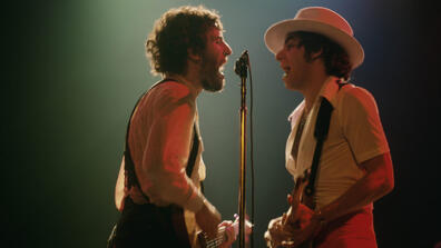 Image of Stevie Van Zandt and Bruce Springsteen in their youth