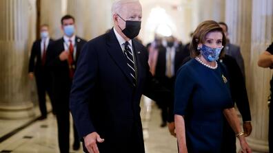 Joe Biden and Nancy Pelosi