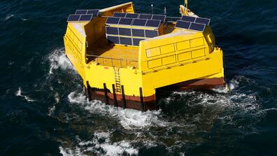 A Facebook device for internet connectivity over the sea