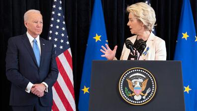 Image of Joe Biden and Ursula von der Leyen