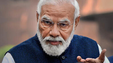 Image of India's Prime Minister Narendra Modi