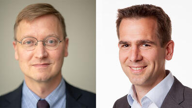 portrait photos, Douglas Almond and Wolfram Schlenker