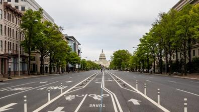 the Capitol building in DC