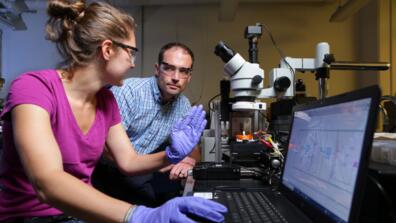Columbia Engineering professor Daniel Esposito (right) founded a clean energy startup based on a discovery made in his lab