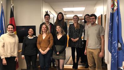 SIPA students from Gender, Globalization and Human Rights class joined students from Princeton's Project on Gender in the Global Community.