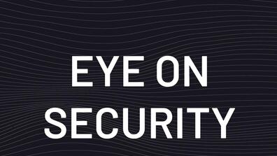 Logo of Mandiant's podcast "Eye on Security"