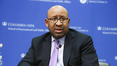 Michael Nutter discussed his new memoir and his career in public service at a February 19 event.