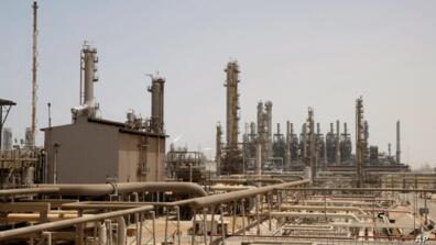 An oil facility in Saudi Arabia.