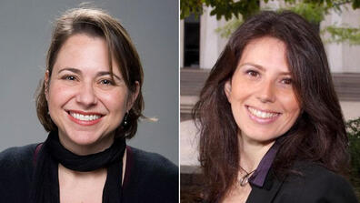 Portraits: economist Sandra Black (left), political scientist Keren Yarhi-Milo
