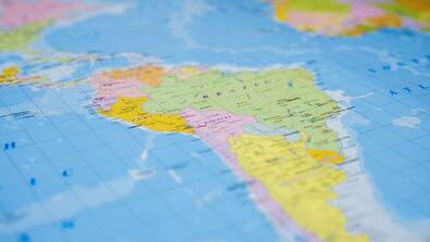 a map of Latin America