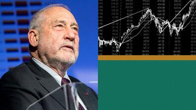 Joseph Stiglitz and a graph