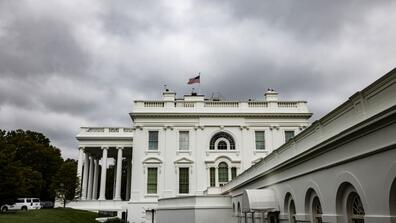 The White House from a side view