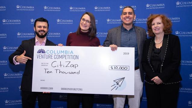 Photo of winners from CitiZap