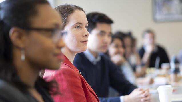 Students in the classroom