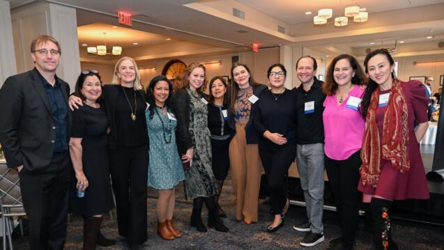 Group photo of alumni at Alumni Day 2023