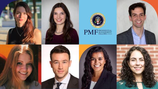 Seven current students were selected to the 2023 class of Presidential Management Fellows.
