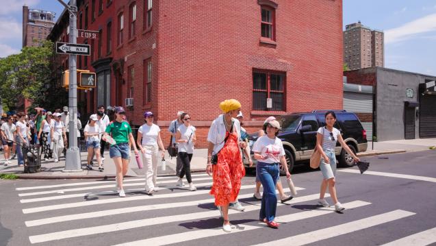 MPA-ESP Students touring the South Bronx