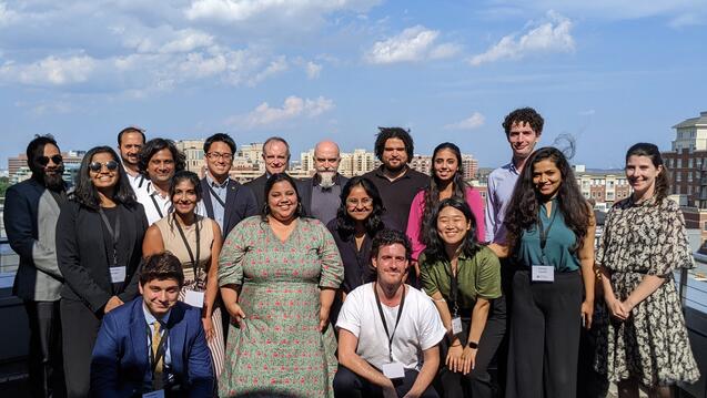 group photo - Columbia SIPA's D.C. Cyber Career Trip 2022
