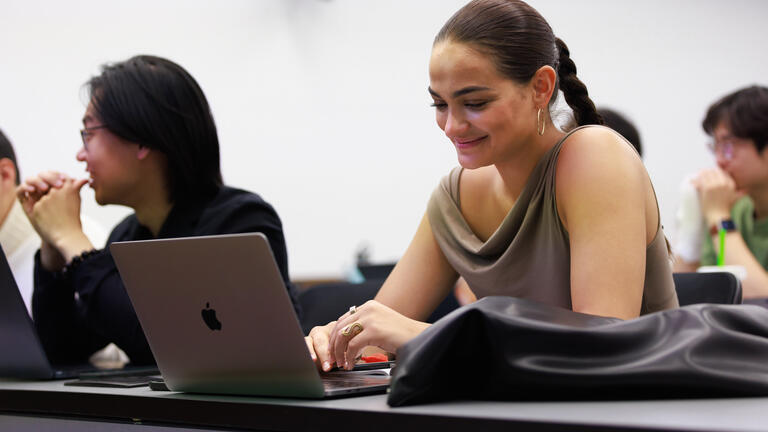 SIPA Student in the Classroom